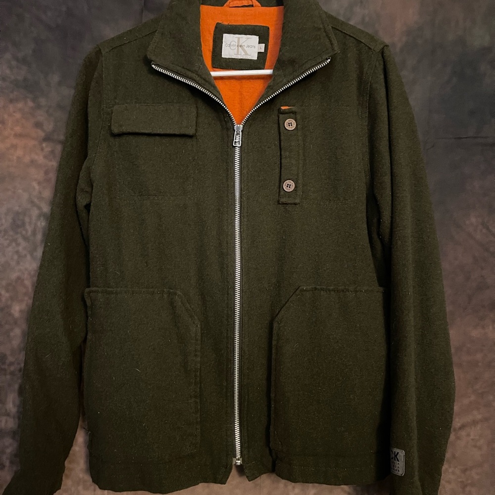 Calvin Klein Jeans Dark Green Field Jacket